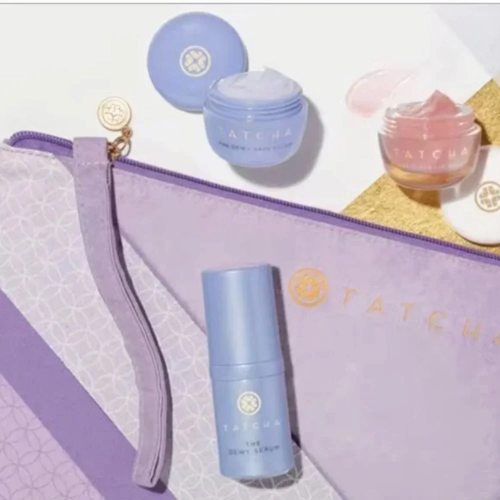 NWT Tatcha Collector's Edition Skincare Travel Bag